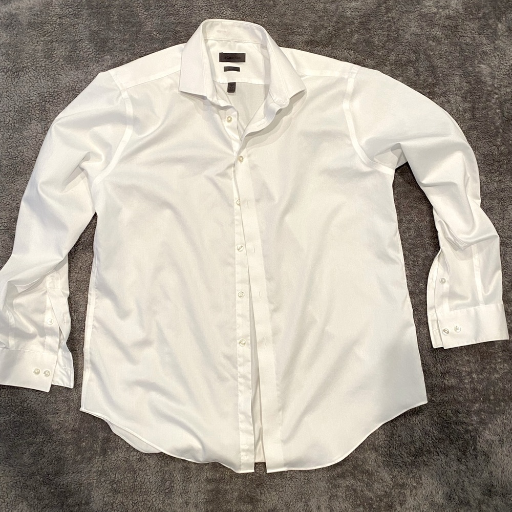 Calvin Klein white dress shirt